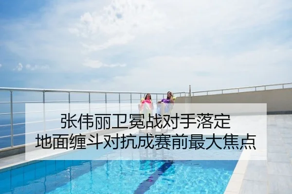 张伟丽卫冕战对手落定 地面缠斗对抗成赛前最大焦点